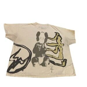 Travis Scott Cactus Jack x‎ Kaws For Fragment Graphic T Shirt Adult XXL